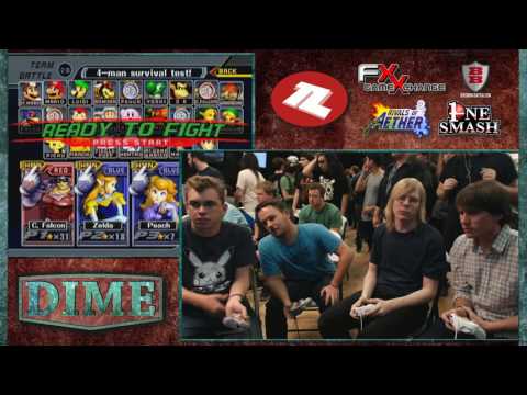 DIME 21 - hamyojo + Mouf vs Captain Smuckers + Redd - Losers Finals Melee