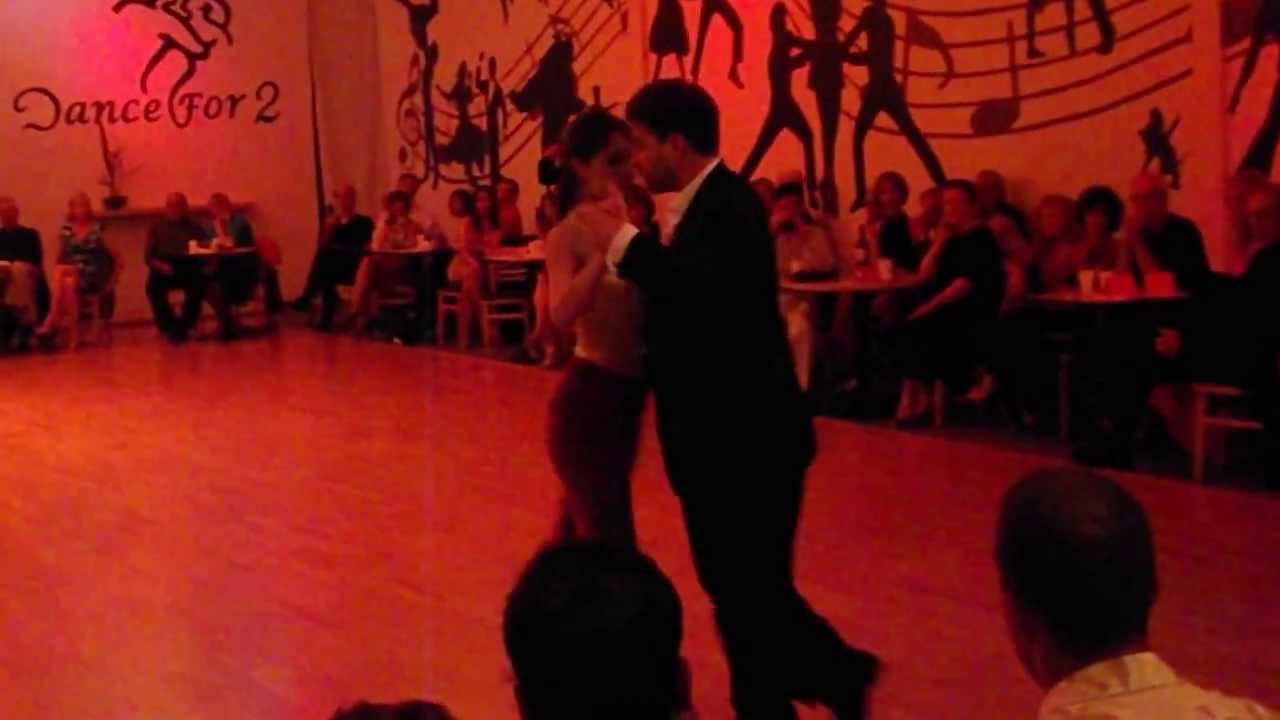 Daniela Roig and Hernan Prieto at Milonga Nocturna