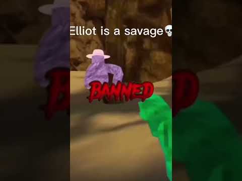Elliot is a savage💀 #meme #shorts #gorillatag #vr