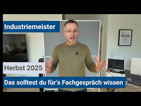 Industrial Master's Technical Discussion IHK