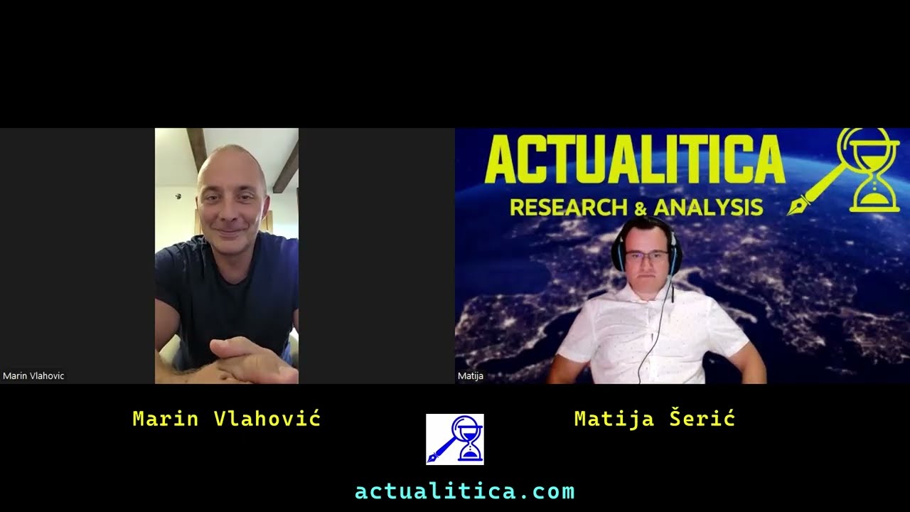 Actualitica Podcast #65 – Marin Vlahović: Hrvatsko-srpski odnosi i budućnost RH
