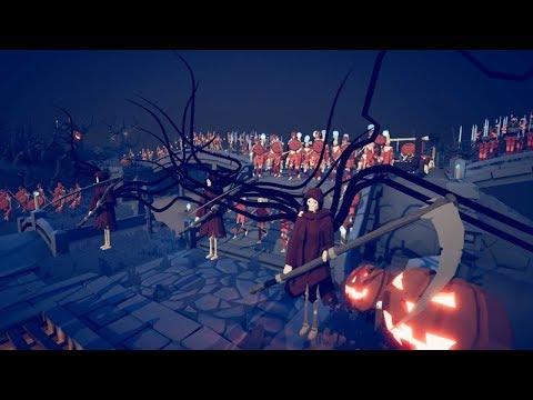 New Spooky Halloween Faction and Army Tests TABS Spooky Update Totally Accurate Battle Simulator
