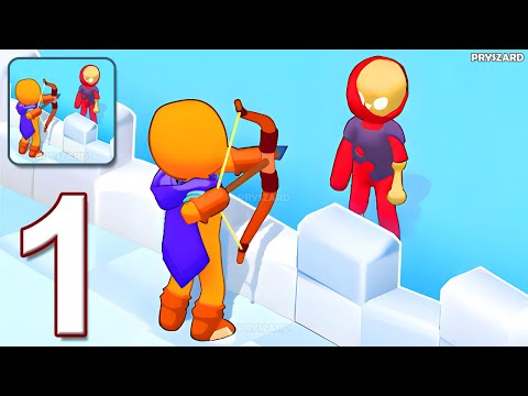 Guardians Of The Wall - Gameplay Walkthrough Part 1 - Protect Castle With Archer (iOS, Android)