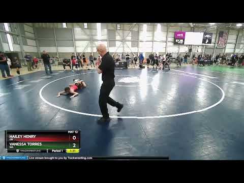 75 Lbs Quarterfinal - Hailey Henry, OR Vs Vanessa Torres, WA 0a2d