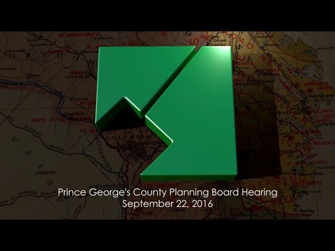 M-NCPPC Planning Board Meeting - September 22, 2016