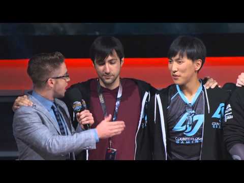 HotshotGG's Emotional Interview after TSM vs CLG at Madison Square Garden - League of Legends
