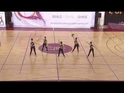 Twirling-mažoretni klub Sveta Nedelja - Team Mix Junior 2018 SAMOBORfest