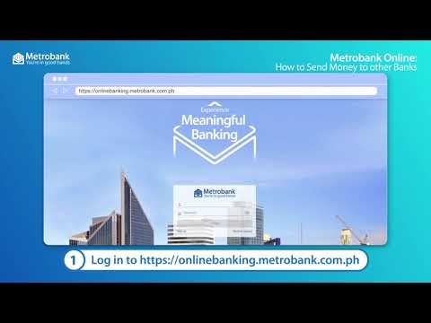 How to Send Money to Other Bank accounts with Metrobank Online