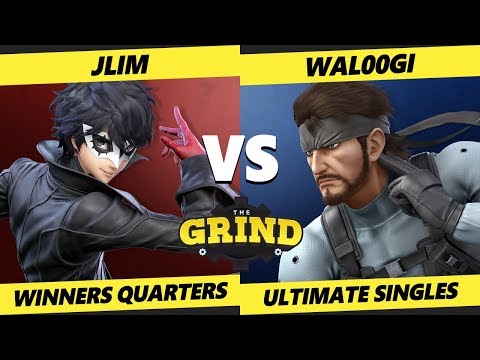 Smash Ultimate Tournament - JLim (Joker) Vs. Wal00gi (Snake) The Grind 89 Winners Quarters