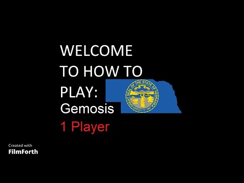 How to play Gemosis - a patience game with the Gem Rummy deck