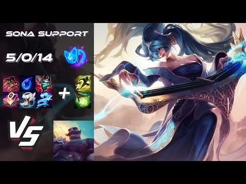 SUPPORT Sona vs Braum - EU Challenger Patch 25.S1.8