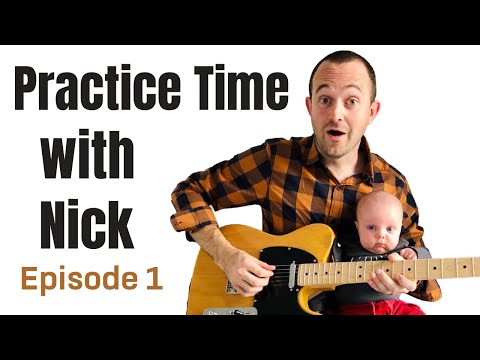 COUNTRY LEAD GUITAR LICK in the style of ALBERT LEE - Practice Time with Nick - Episode 1