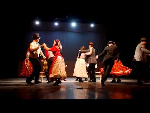 NYME SEK Szökős Néptáncegyüttes - Forgácsék tánca (részlet)