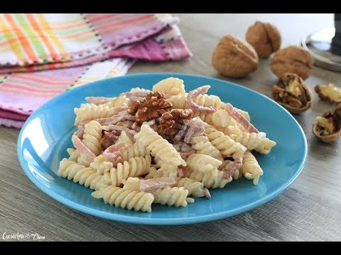 Pasta con speck e noci Videoricetta