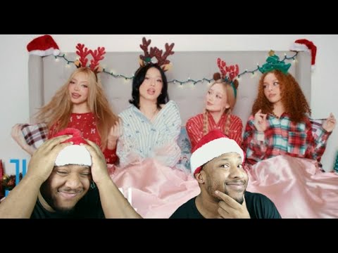 GIRLSET "Santa Tell Me" (Ariana Grande) | Holiday Special Video | TWINS REACTION | THIS IS AMAZING!!