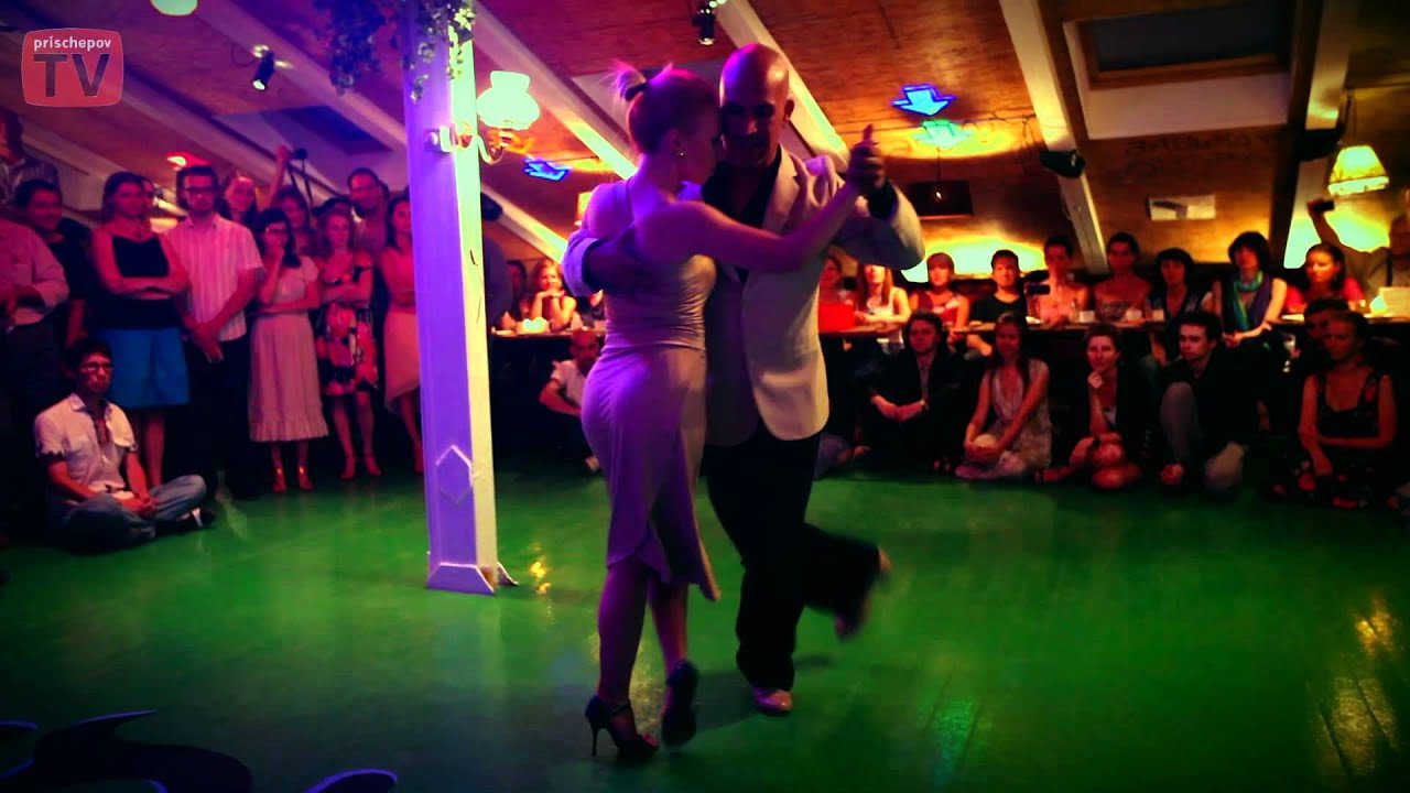 Cristian Rodrigo Henriquez  Bravo & Ekaterina Koptelova, "Pensalo Bien", Milonga "Na Cherdake"