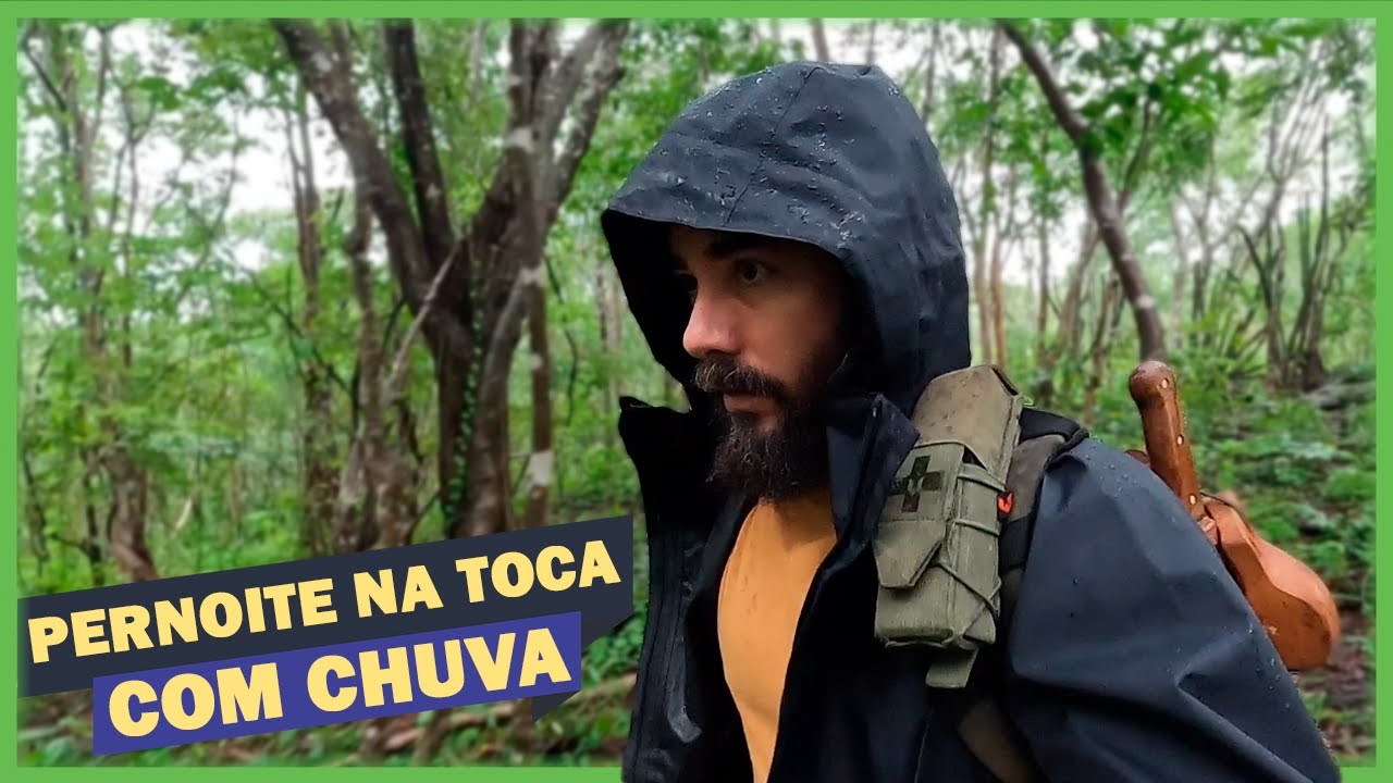 I spent the night alone at Toca on a rainy night - Toca do Calango Ep. 18