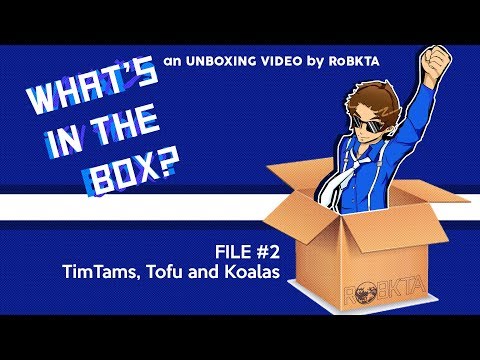 RoBKTA presents "What's In The Box?" - FILE #2 TimTams, Tofu & Koalas