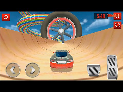 Mega Ramp Car Stunts Racing Impossible Tracks 3D #12 - Android Gameplay
