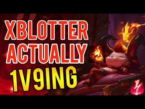 DESTROYING RANK 1 IRELIA  AND A GAMING SAVING PENTAKILL ON TEEMO !?! | XBLOTTER VS TF BLADE !!!