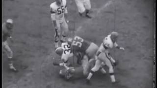 1964 Lions at Browns Game 10 Film Clips
