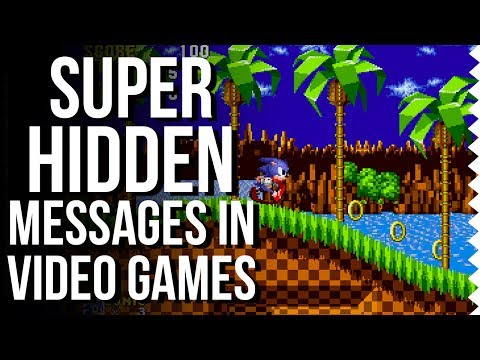 Super Hidden Messages In Video Games - Easter Egg Hunter Video