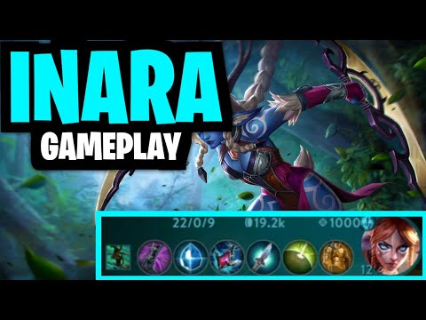 INARA CP JUNGLE - RUN! YOU CAN'T RUN | VAINGLORY 5V5 |
