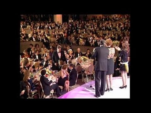 John Goodman Wins Best Actor TV Series Musical or Comedy - Golden Globes 1993