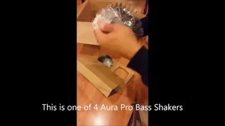 Video thumbnail for Unboxing - 4 Aura Pro Bass Shakers and installatio by highsiderider