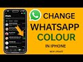 WhatsApp Green Colour Change | How to Change WhatsApp Colour in iPhone NEW UPDATE