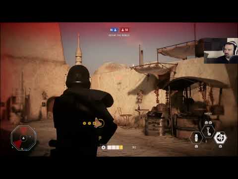 Star Wars Battlefront II Launch MP pt44 - Playing the Empire Side
