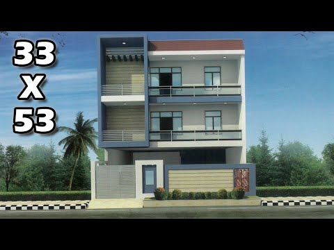 30 X 64 House Plan 2Bhk With Parking Ground First Floor 30 X 64 घर का नक्शा 1920sq ft