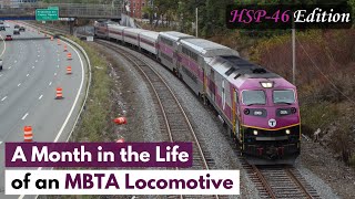 A Month in the Life of an MBTA Locomotive | Boston Railroading Explained