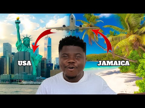 Flying From Jamaica To America For The First Time!