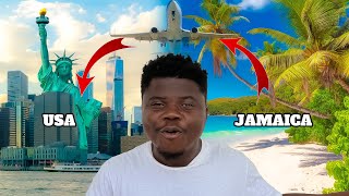 Flying From Jamaica To America For The First Time!