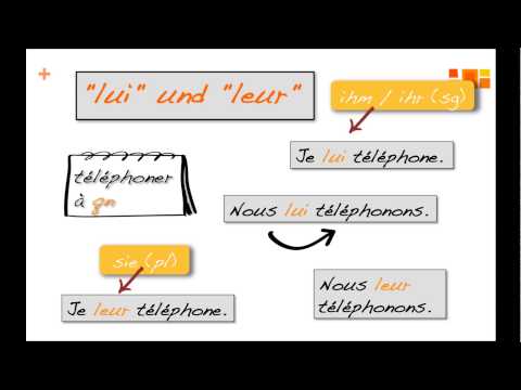 "lui" und "leur" - unsere Killer Tipps