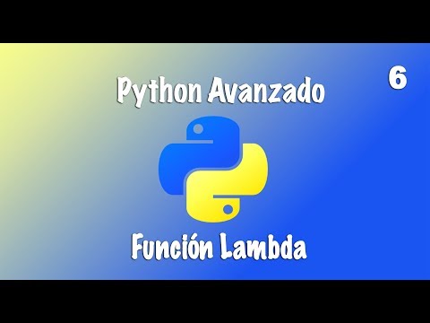 Python Avanzado Funcion Lambda Video 6