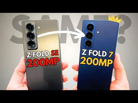 Galaxy Z Fold 7 vs Z Fold SE - SAME BUT DIFFERENT