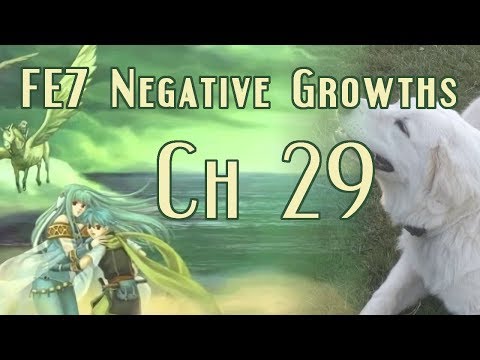 #DogOfDestiny Let's Play FE7 Negative Growths Ch29 w/ Mangs