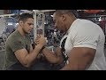 Arm Wrestling Training with Larry Wheels 2020