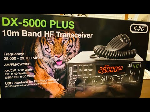KPO DX 5000 ‘How to’ conversion to 11 meters CB band// Easy as pie, not as delicious