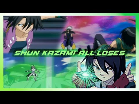 Bakugan - Shun Kazami all losses each season