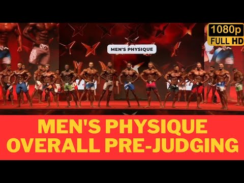 Evls Prague Pro Men's Physique Overall Pre-Judging & Individuals in Full HD