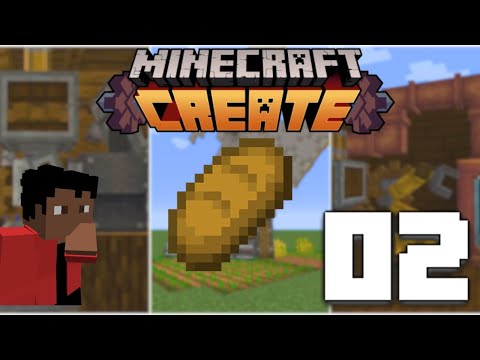 Unbelievable!! How to Build Bread Factory in Minecraft #Create