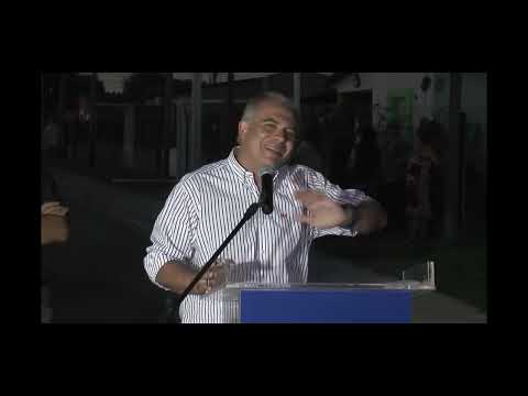 MARIO SILVERA INAUGURACIÓN DE OBRAS EN VILLA SARA