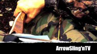 preview picture of video 'ArrowSling'nTV-    TNT archery REVOLUTION  22'' BOW review'