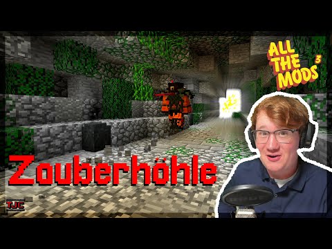 GEHEIME Zauber-HÖHLE unter unserer BASIS - ATM3 Ep. 089