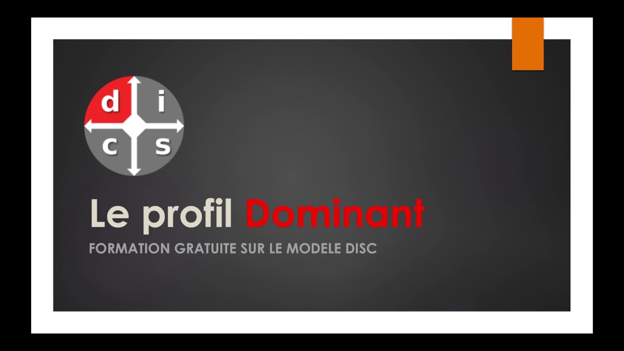 Formation DISC : Le profil Dominant