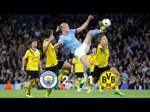 #championsleague #dortmund #manchestercity UEFA: Man City vs Dortmund 2 - 1 goals and highlights