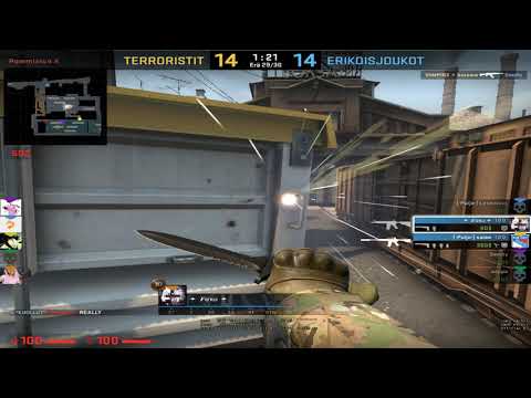 csgo aivan uskomatonta tuuria vihulta.. vitutus multi maximus